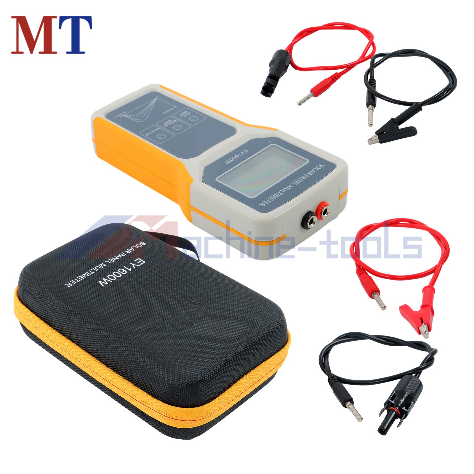 MPPT Solar Panel Multimeter for Power Current Open-Circuit Voltage1600W