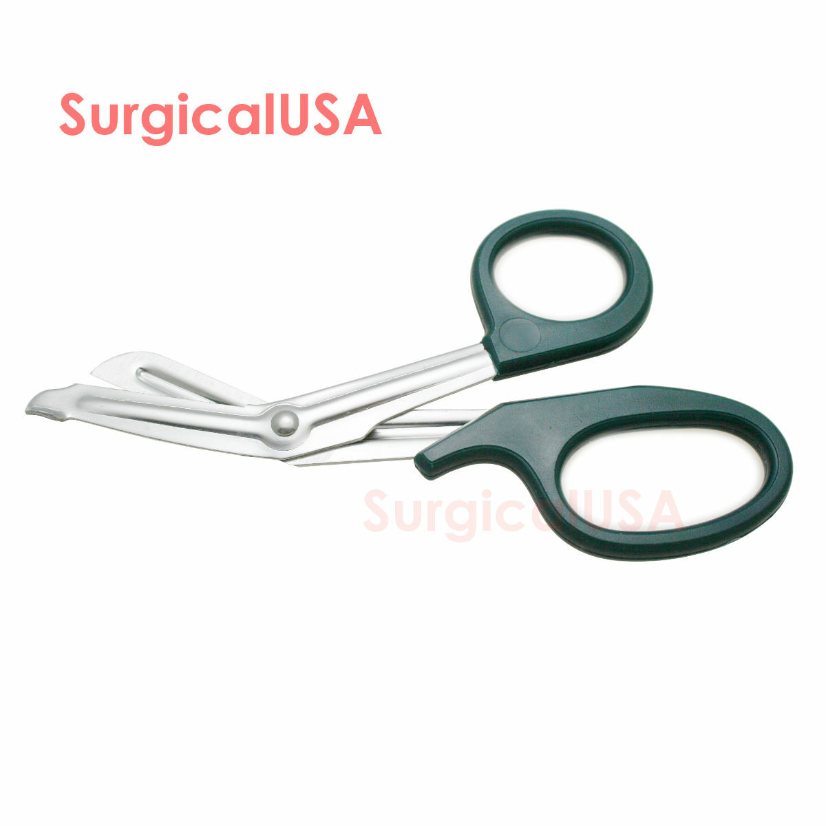Dark Green Utility Bandage Scissors 7.25″ EMT Nurse Medical Paramedic Shears