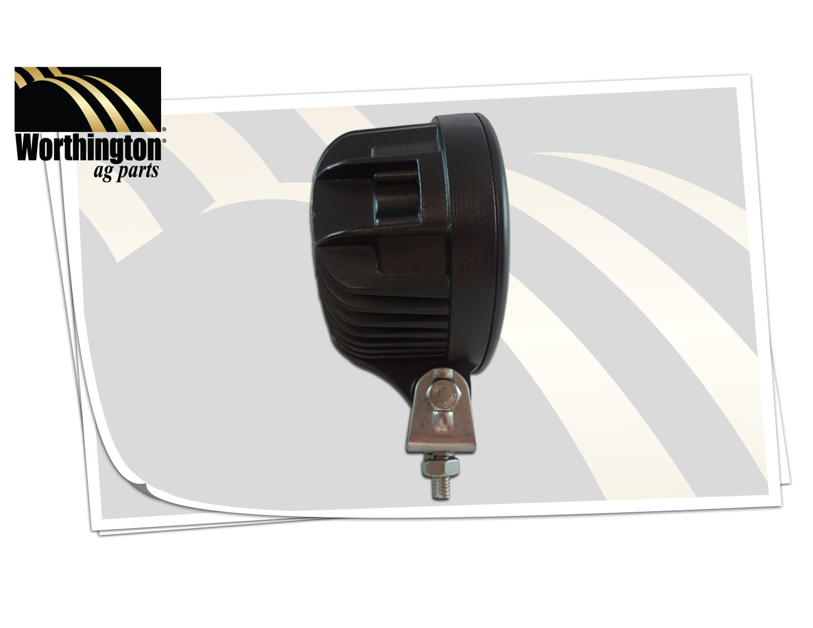LED-640S LED Oval Cab Light 9-32V 36 Watt LED Spot Beam 2500 Lumens