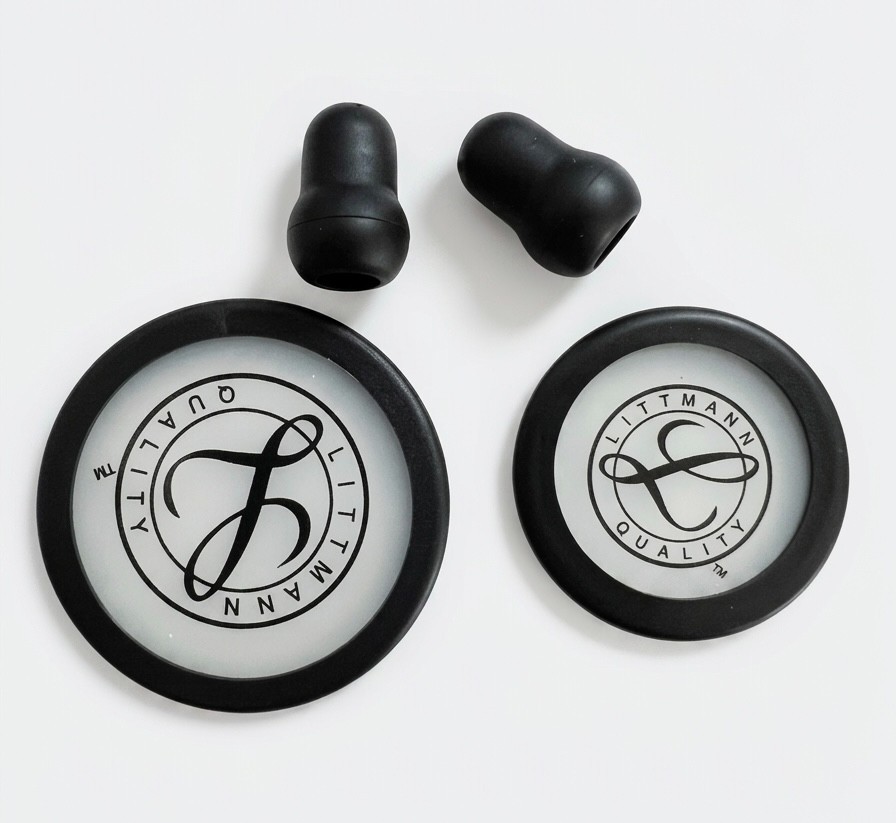 Diaphragm Parts Fits 3M Classic & cardiology IV Littmann Black free shipping