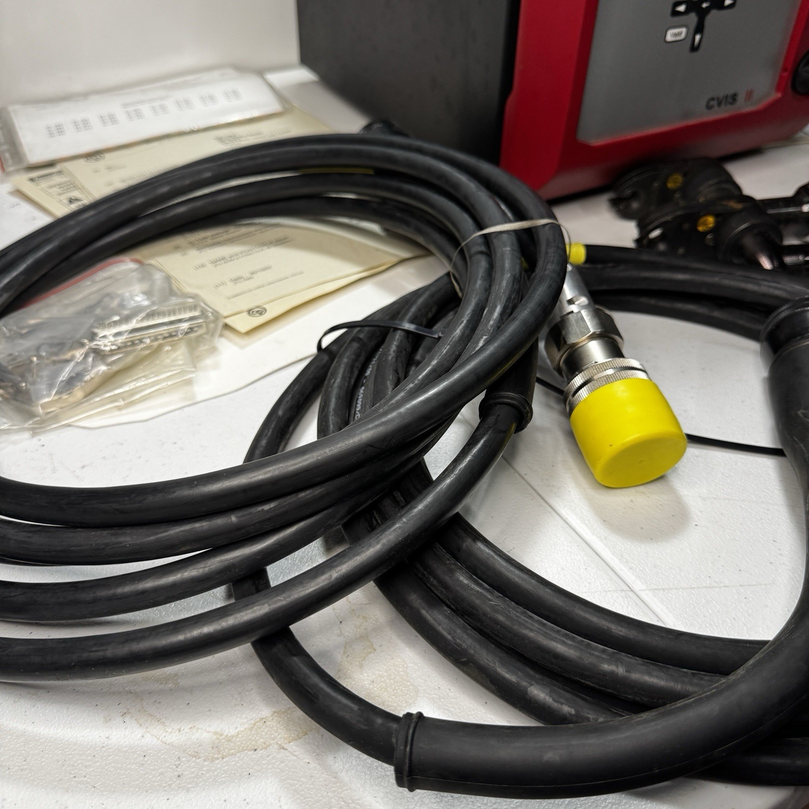 Desoutter CVIS II Torque Controller System w/ 2 Servo Tools, Cables, Powered Up
