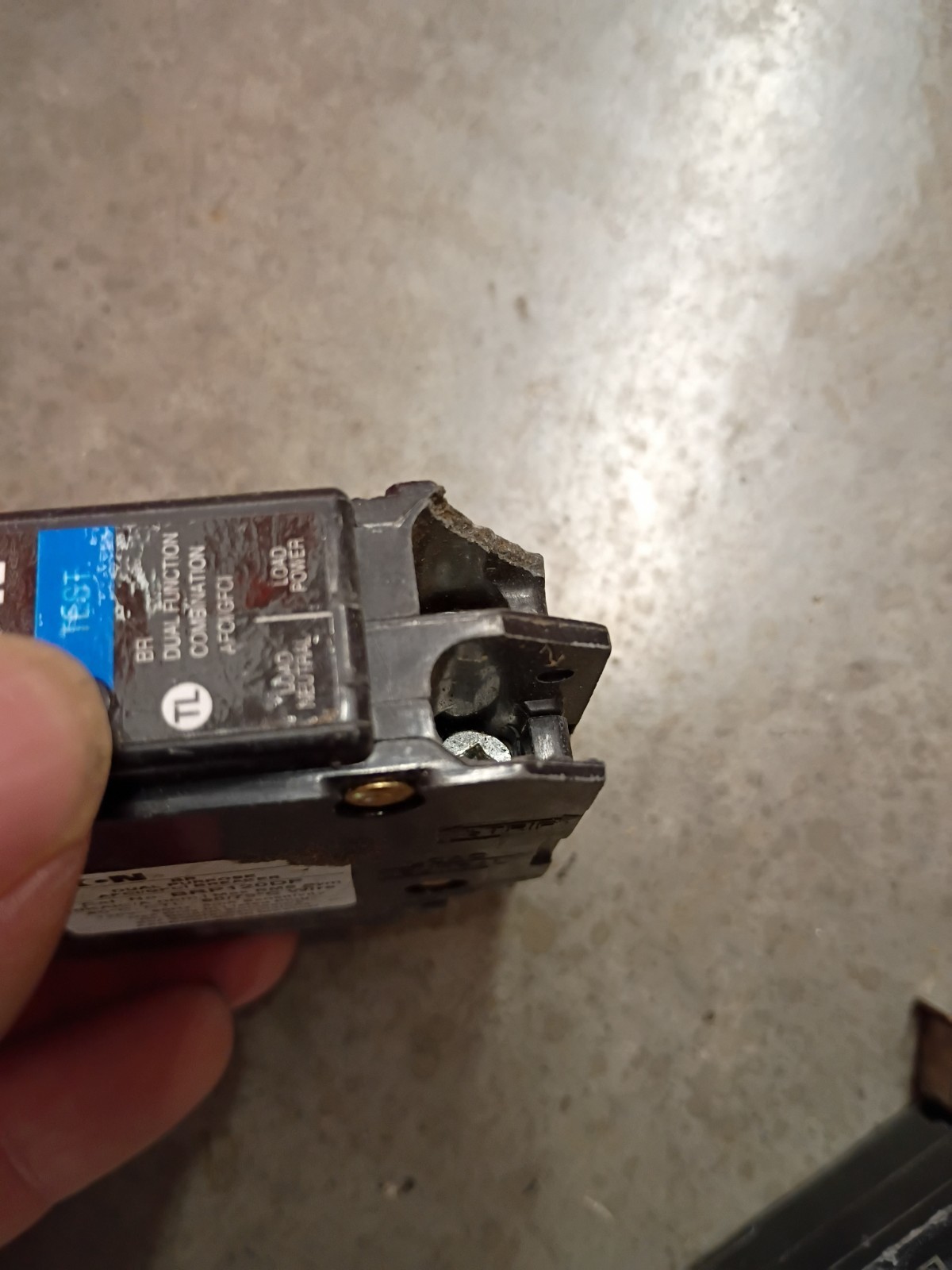 Eaton BRP120DF 120 20A 1-Pole Dual Function Circuit Breaker AFCI/GFCI READ DES.