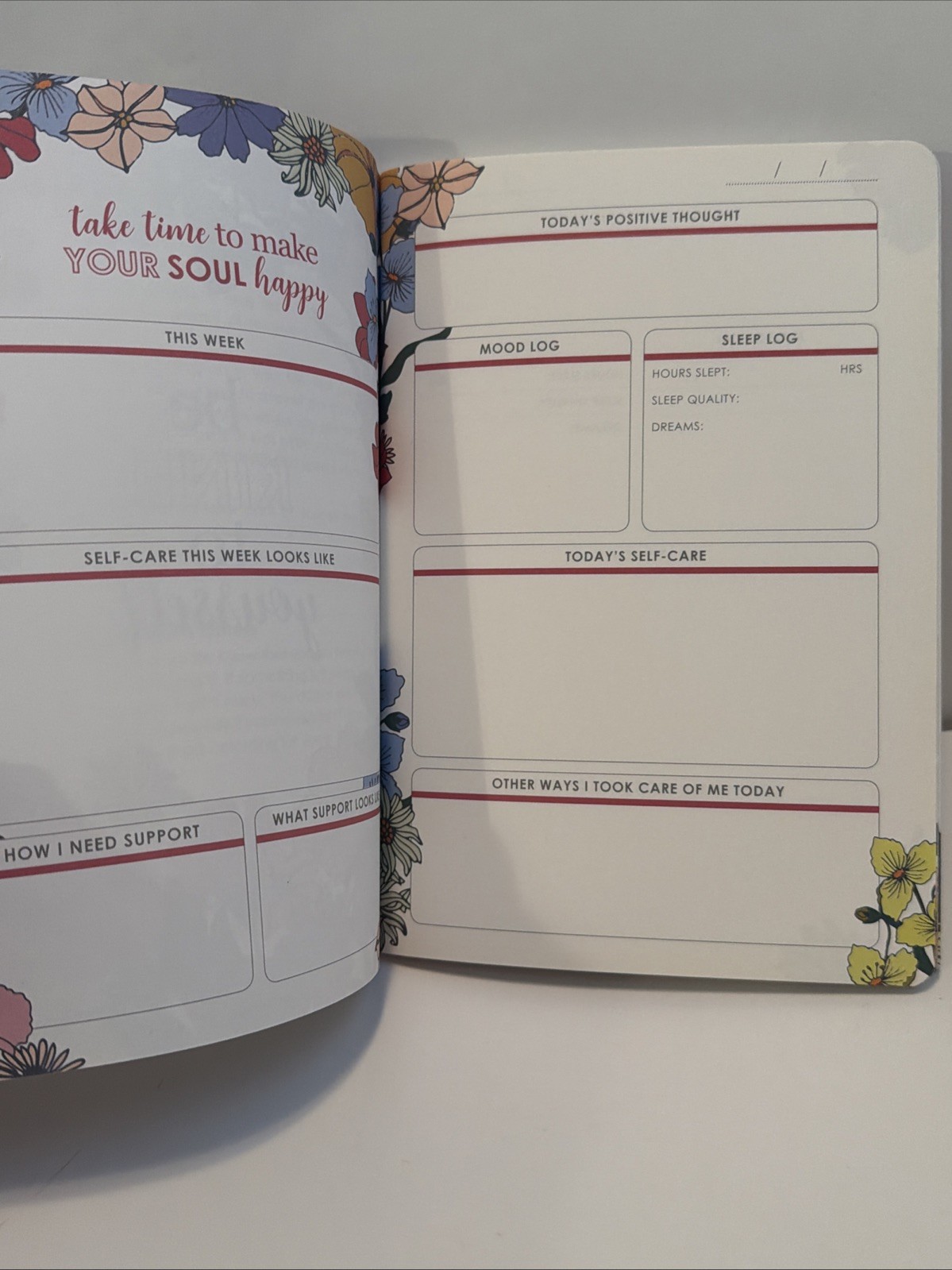 Erin Condren Lot 3 Daily Wellness Log Goals Planners A5 With Stickers *Read*