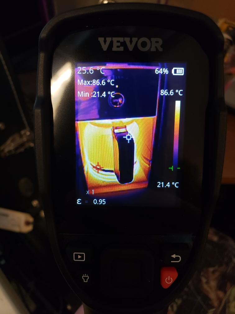 VEVOR SC240N HANDHELD THERMAL IMAGING CAMERA W/ 32GB MICRO-SD CARD (B26006102)