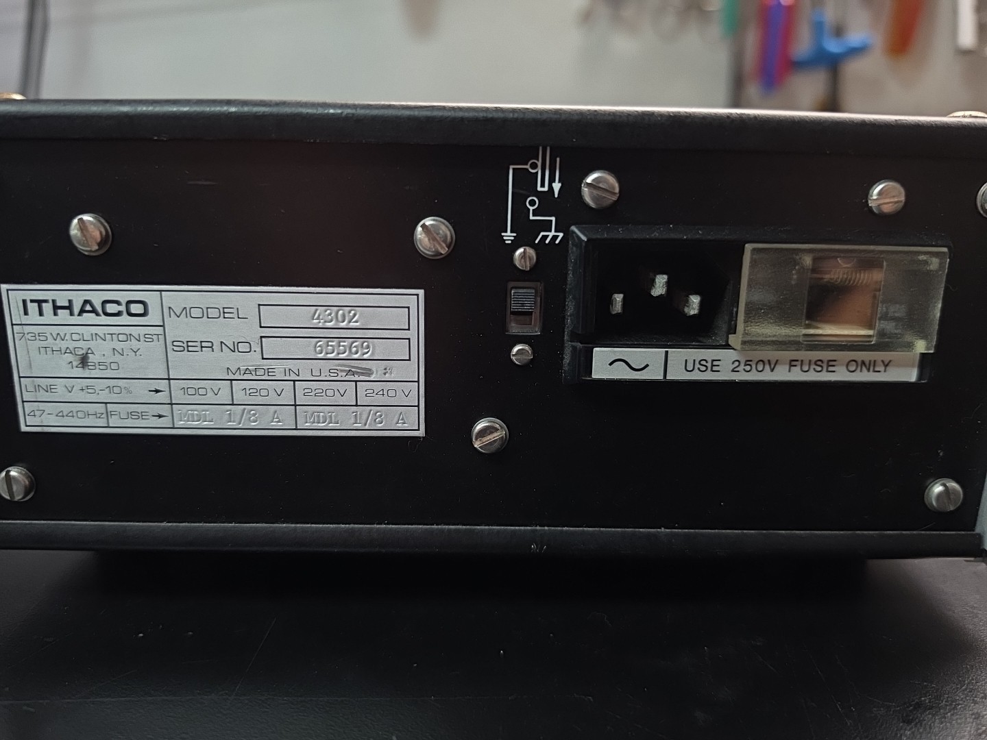 Ithaco 4302 Dual 24dB / Octave Filter- Free Shipping