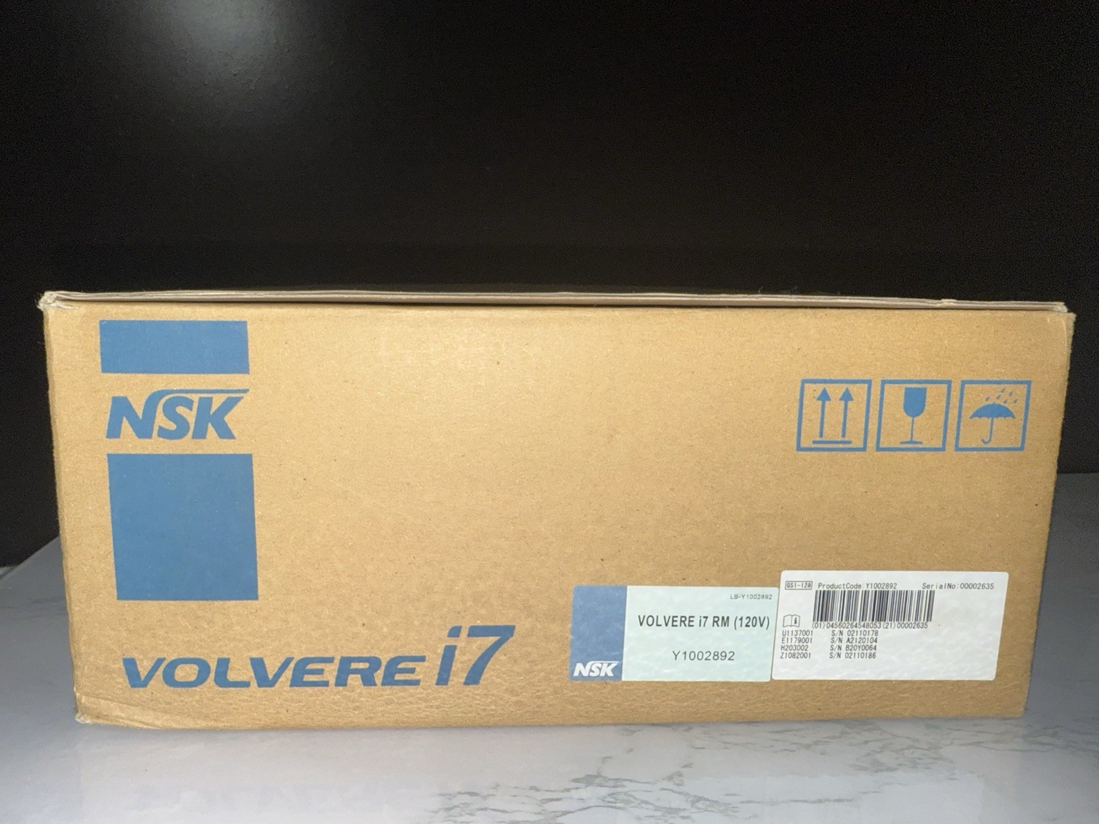 NSK Volvere i7 RM (120V) unit- BRAND NEW