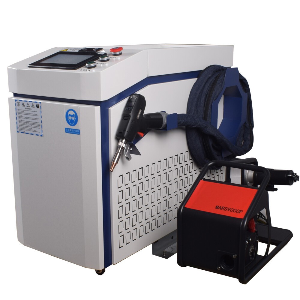 US STOCK Raycus 1300W 4 IN 1 Combo Fiber Laser Welding Cutting CLeaning Machine