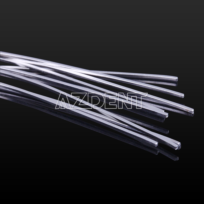 AZDENT Dental Orthodontic Stainless Steel Rectangular Arch Wires Natural Form
