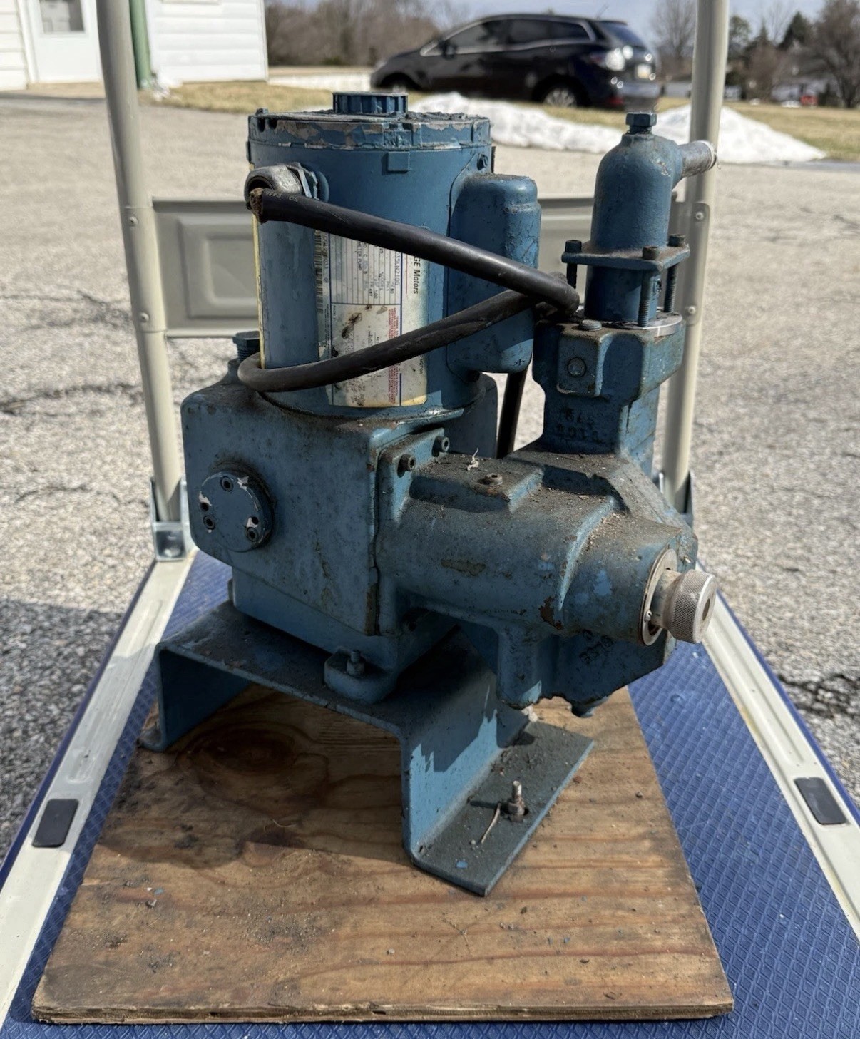 15 MRO Industrial Neptune Chemical Metering Pump Lot – GE, Baldor Motors As Is
