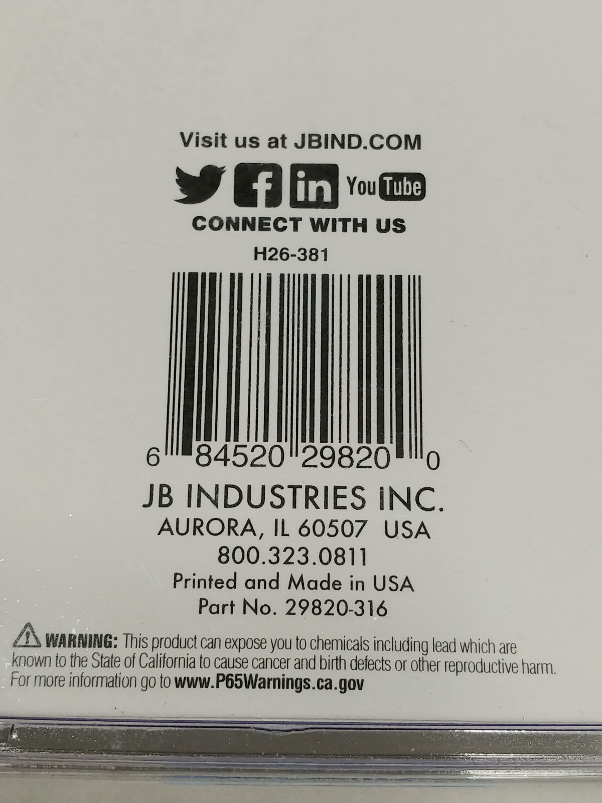 JB Industries M2-820 Glow In The Dark Manifold Gauges, 3-1/8″ New-Old Stock