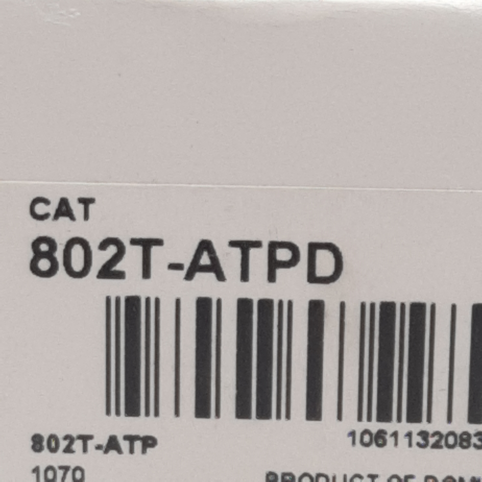 Allen Bradley 802T-ATPD Oiltight Limit Switch, 4-Circuit 2N.O + 2N.C, 10A 240VAC