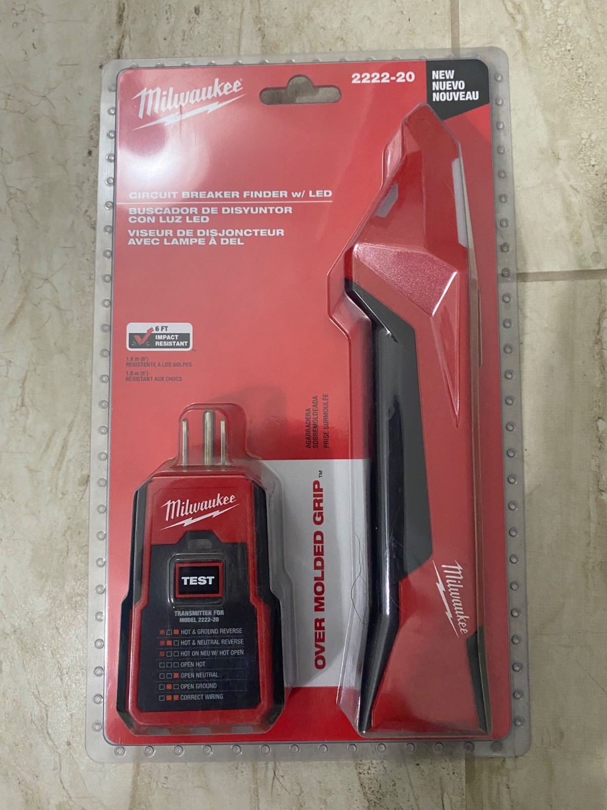 Milwaukee 2222-20 Circuit Breaker Finder w/LED (NEW)