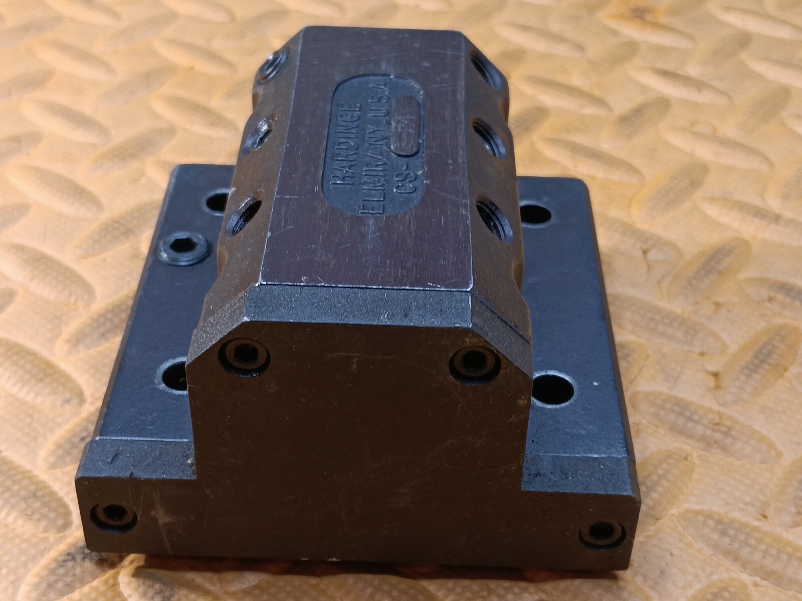 Hardinge 1″ I.D. Lathe Tooling Block CS-24 50mmX60mm Boring Bar Holder USA 1.0