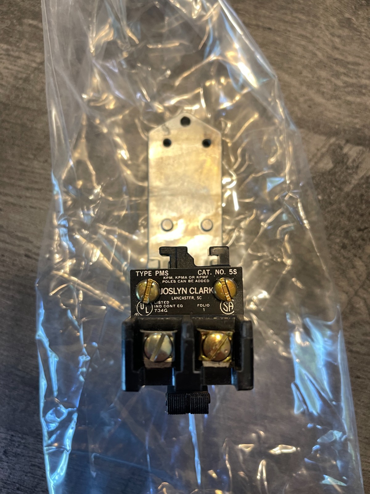 *NEW* JOSLYN CLARK 5S-76 SLIM JIM RELAY 5S76