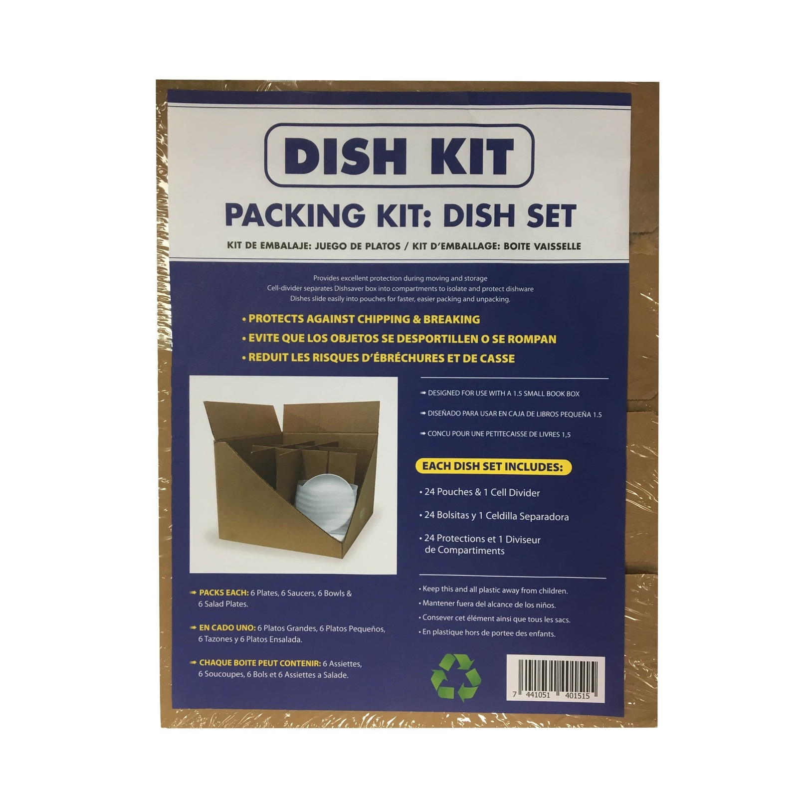 UBMOVE Moving Supplies Foam Wrap Dish Cell Divider kit & Foam Pouches