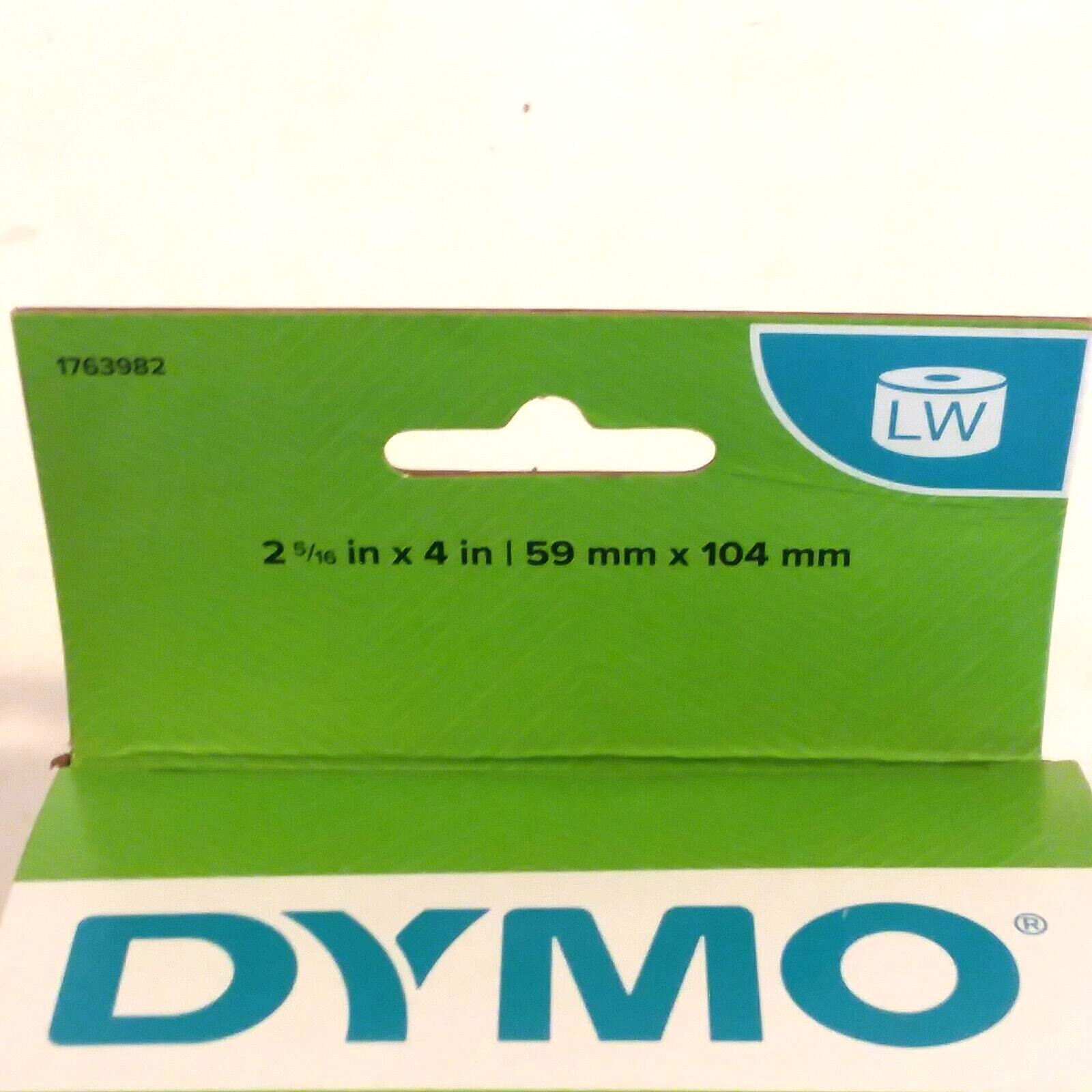 DYMO LabelWriter Shipping Labels 2 5/16″ x 4″ White 250 Labels/Roll 1763982 NEW