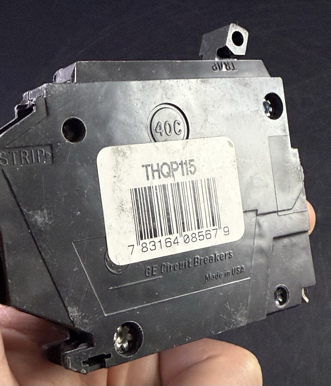 GE THQP115 15A Circuit Breaker – Lot of 3 Va1