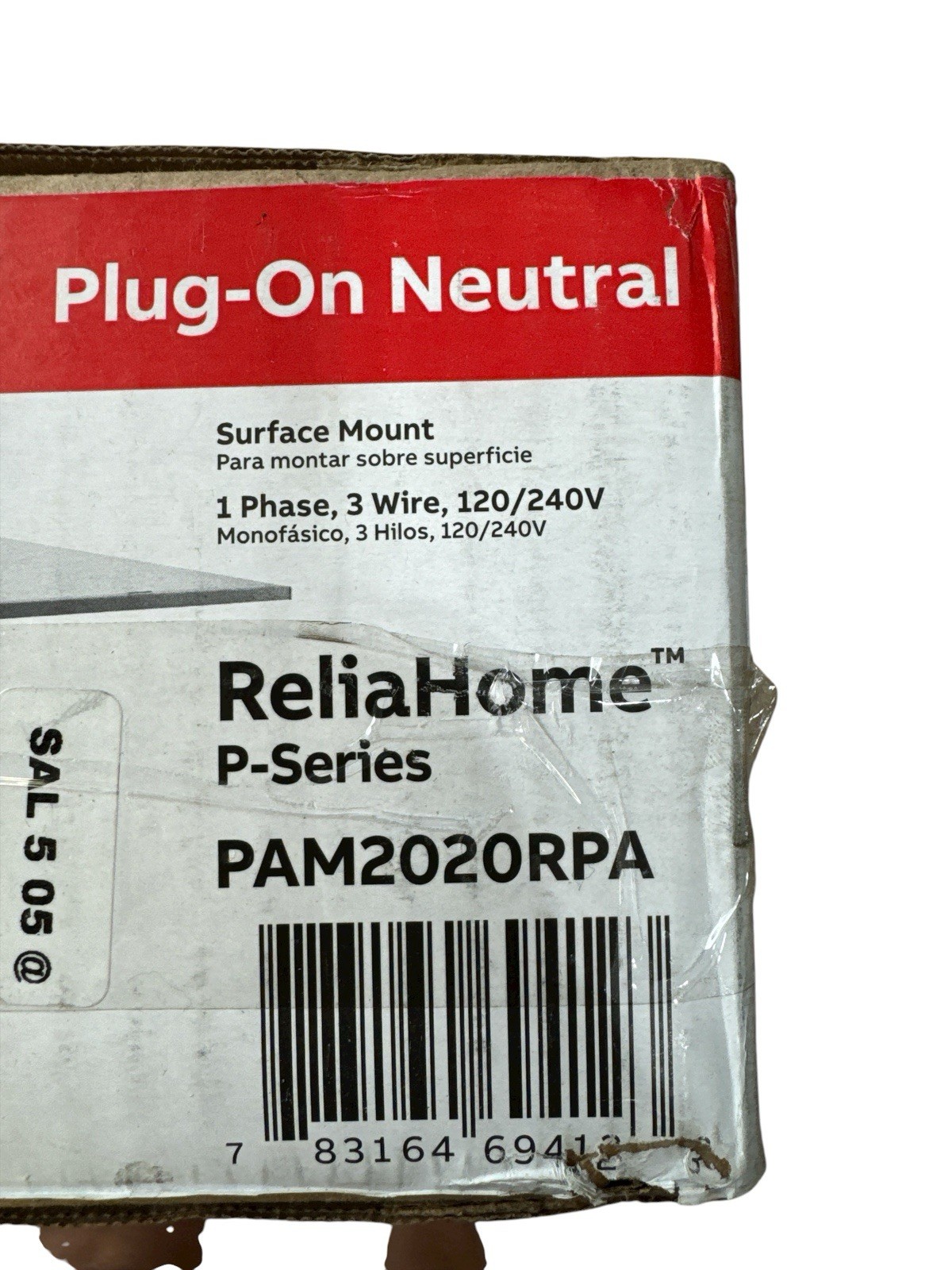 ABB 200A 20 Space 40 Circuit Outdoor Main Breaker Panel Value Pack PAM2020RPA
