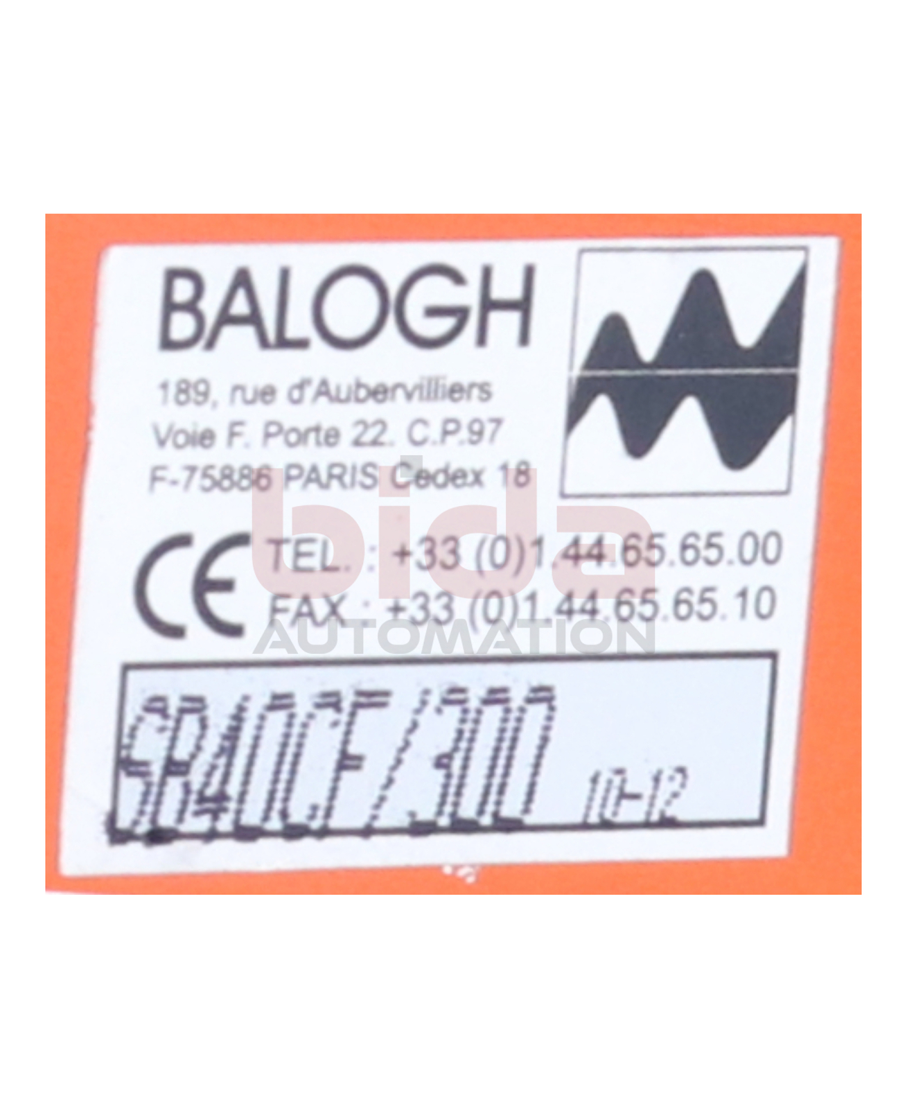 Balogh SB40CF/300