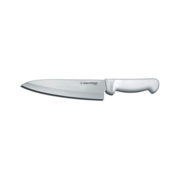 New 10” Dexter Russel Chef’s Cook’s Knife Basics 31601 High Carbon Steel White