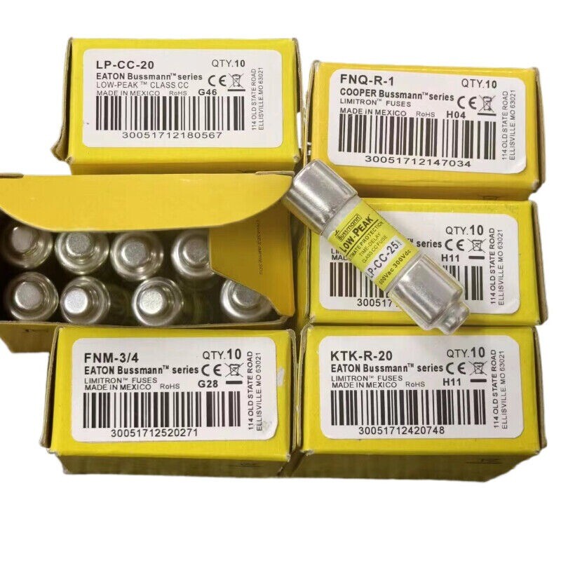 10PCS/Box KTKR10 New Bussmann KTK-R-10 10A 600V Fast-Acting Fuse Fast Delivery