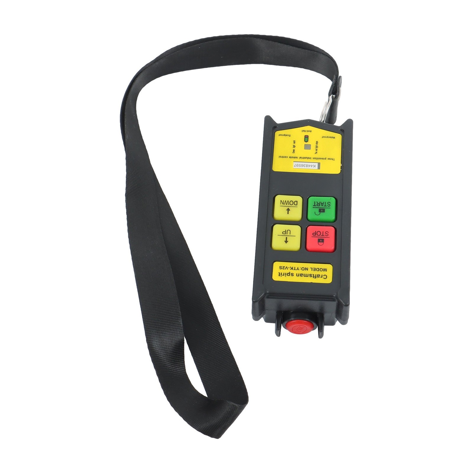 Mini Electric Hoist 1320lbs Crane Winch w/ Wireless Remote Control 1150W 110V