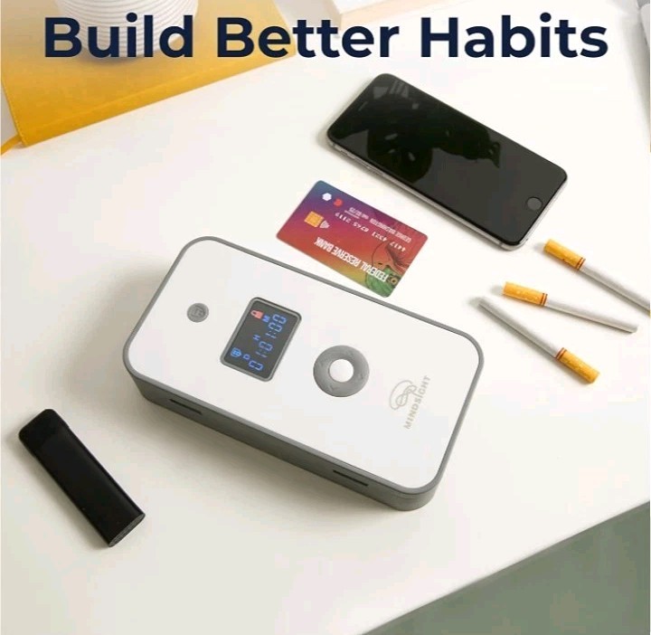 Mindsight Personal Timed Lock Box, Beat Everyday Temptations & Screen Time