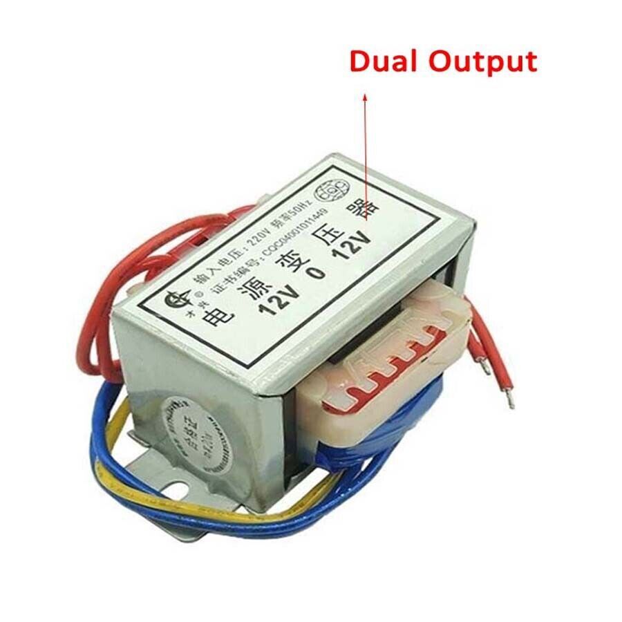 AC 110V/220V/380V IN 6V-36V Out 1W~100W Single/ Dual Output Power Transformer