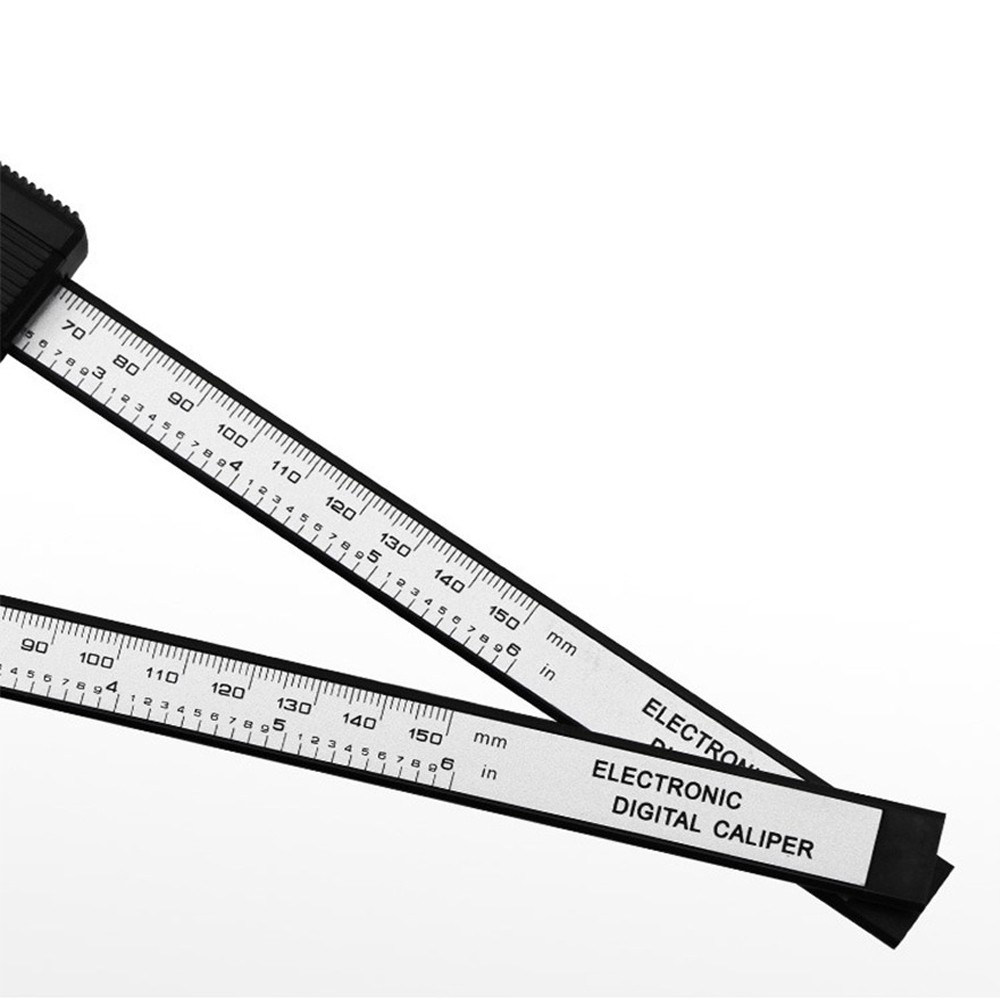 150mm Digital Caliper 6″ Micrometer LCD Gauge Vernier Electronic Measuring Ruler