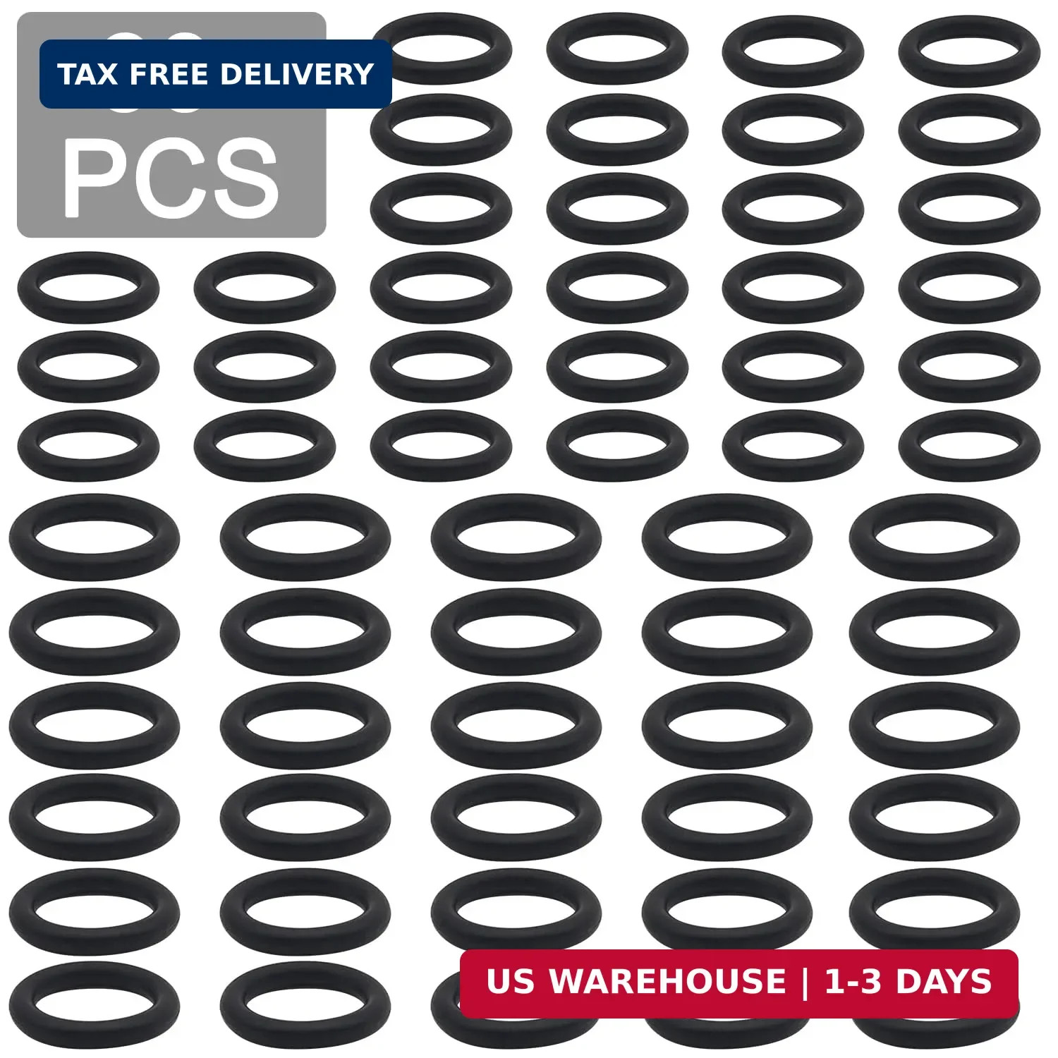60 Pcs Power Pressure Washer O-Rings Replacement for 1/4 inch, 3/8 inch, M22 Qui
