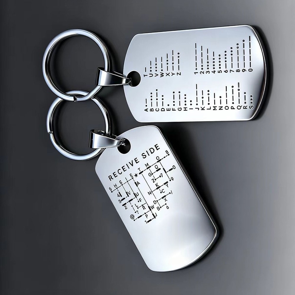 Lightweight Metal Coin for Continuous Wave Practice and For Morse Code Mastery