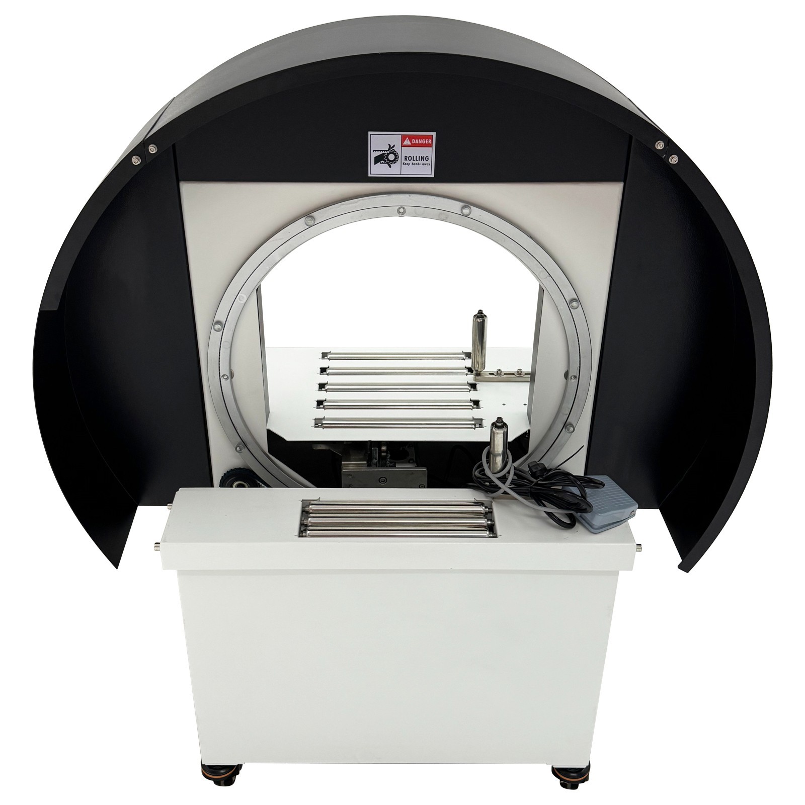 Heavy-Duty 110V Semi-auto Wrapping Machine 350W Semi-automatic Stretch Film Wrap