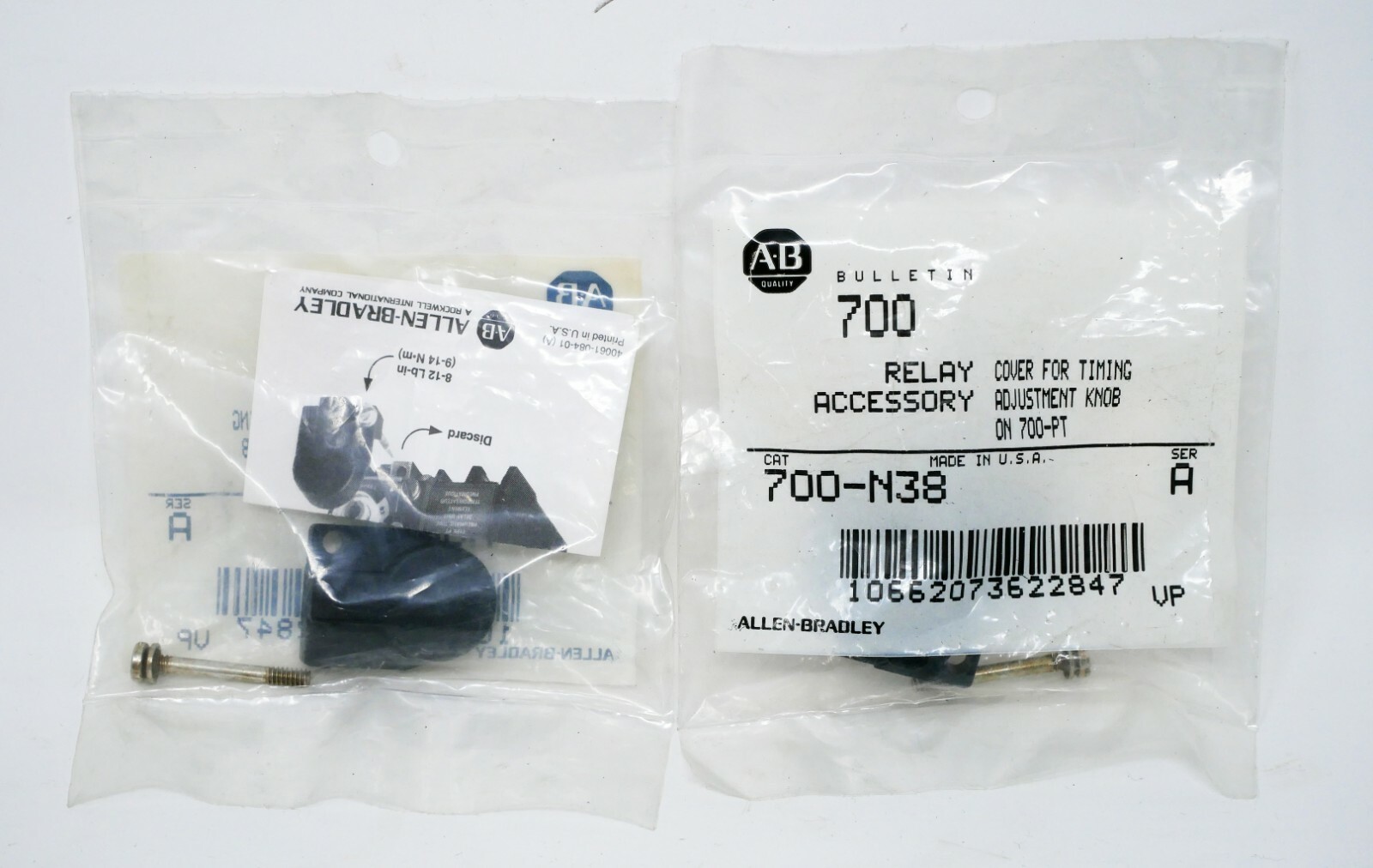 Allen Bradley 700-N38 – Cover For Timing Adjustment Knob on 700-PT