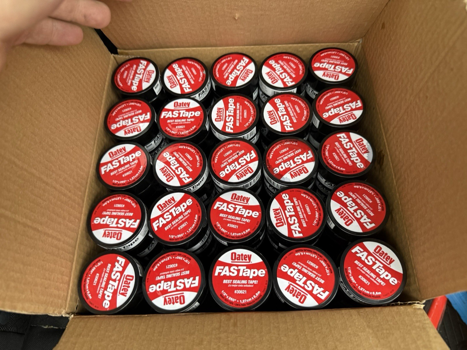 Oatey FASTape 1/2 in x 260 in Thread Sealing PTFE Tape – BOX OF 250 ROLLS