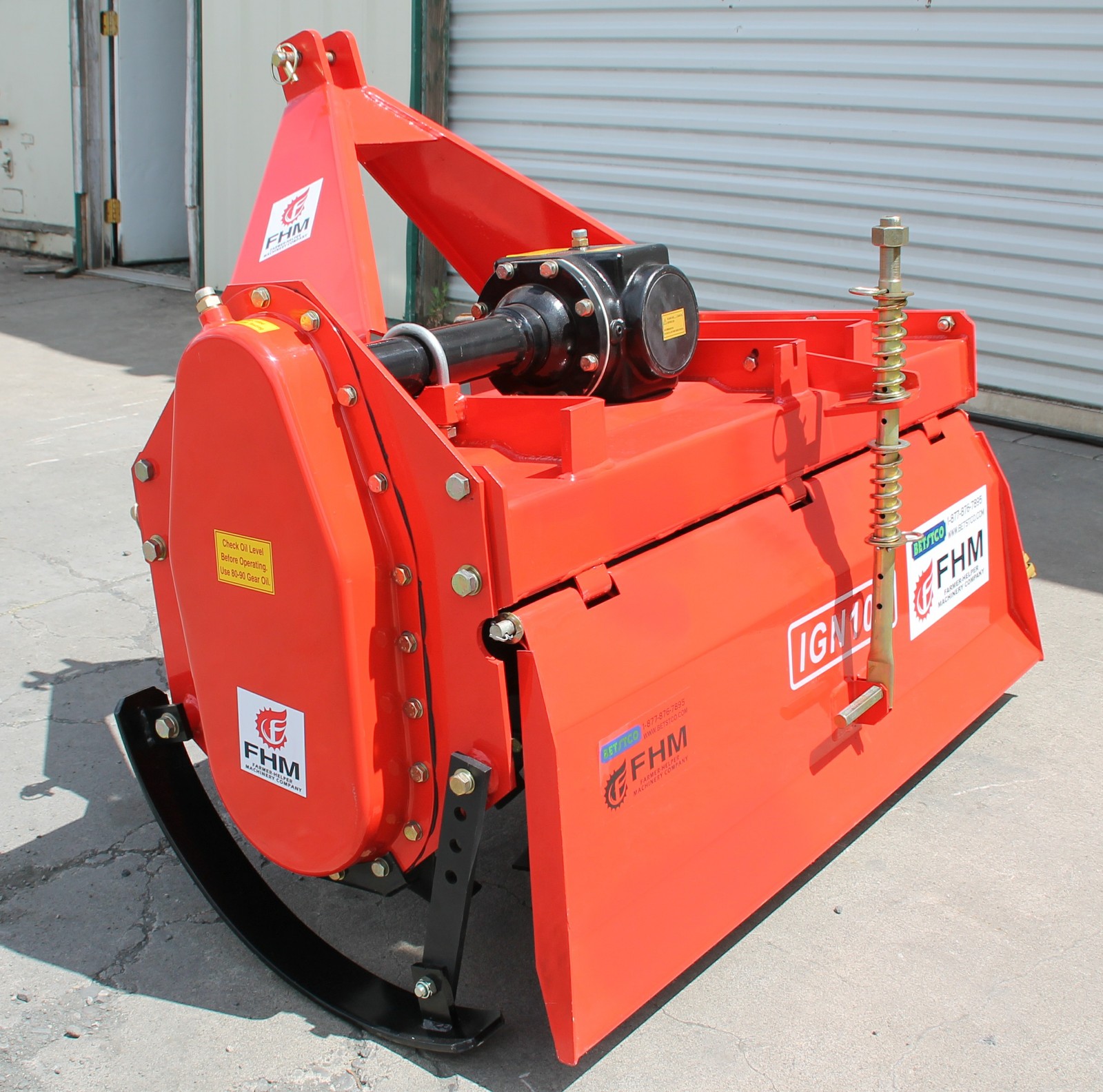 41″ Heavy Duty Rotary Tiller Cat.1 3pt 18+ hp Rating (FH-IGN105)