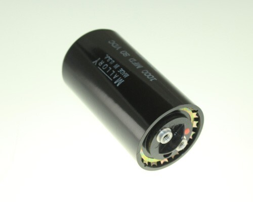 HC8010 MALLORY CAPACITOR 1,000UF 80V ALUMINUM ELECTROLYTIC LARGE CAN COMPUTER GR