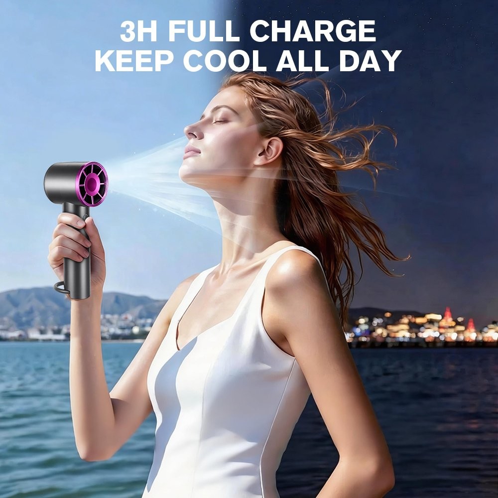 USB Handheld Fan Rechargeable Portable Mini Hand Held Small Fans Cooler US