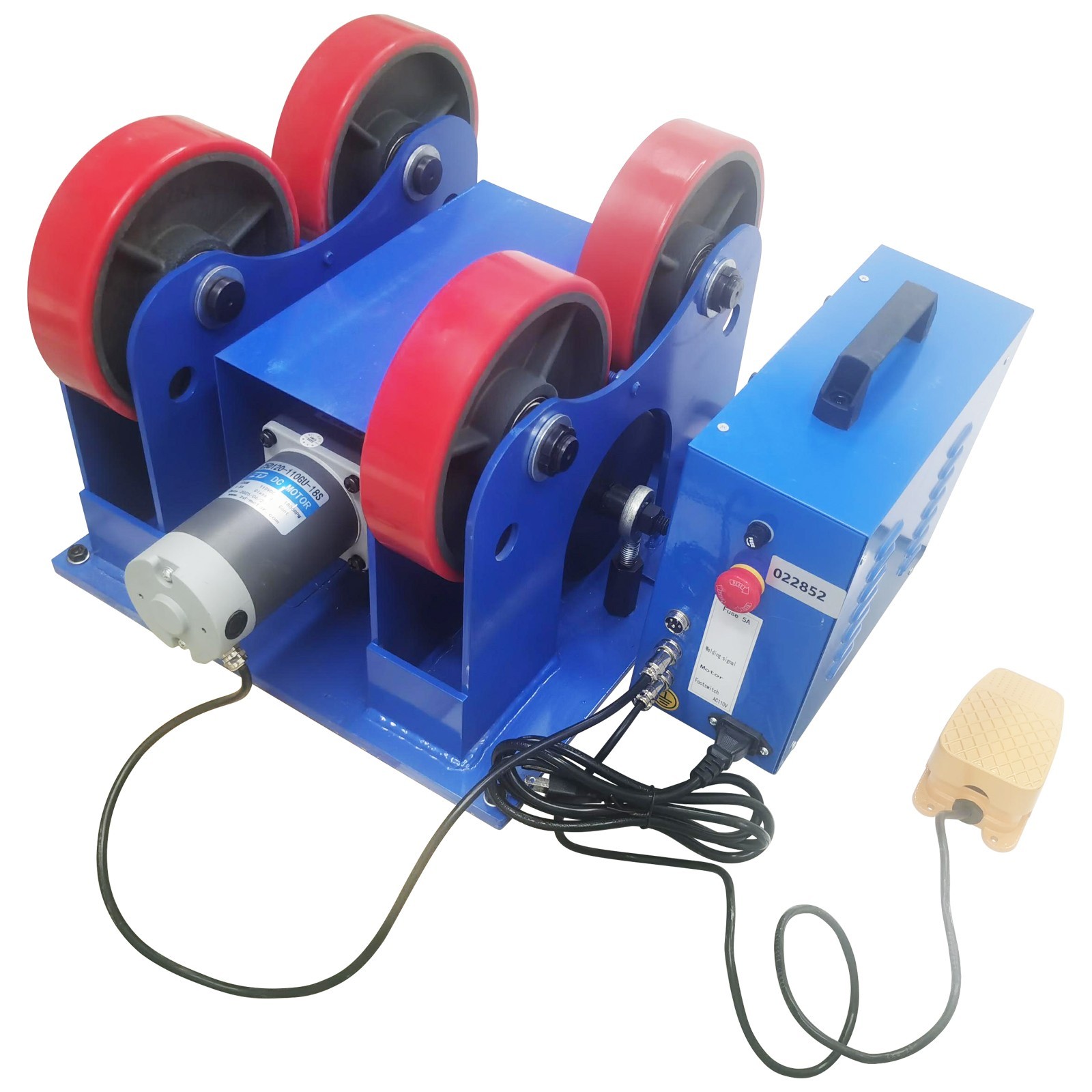 Rotary Rolls Welding Positioner 2200LBS Load Capacity Turning Linkage Welding T