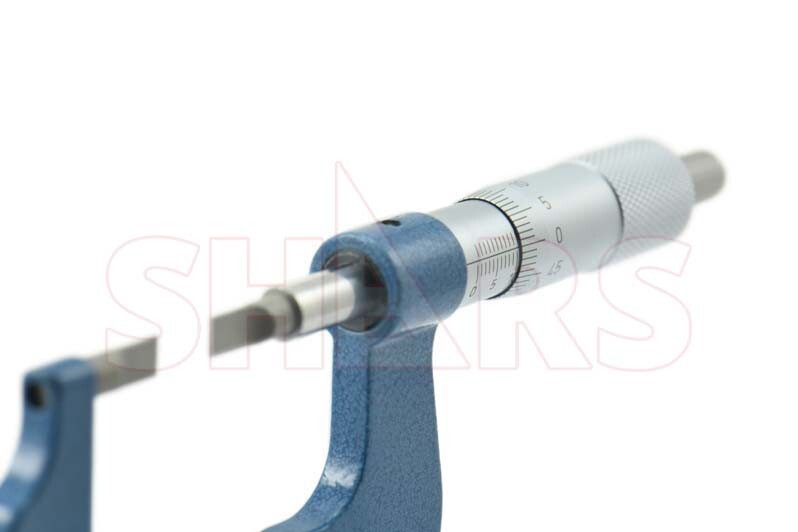 Shars 0-25mm Mechanical Blade Micrometer 0.004mm Accuracy New #}