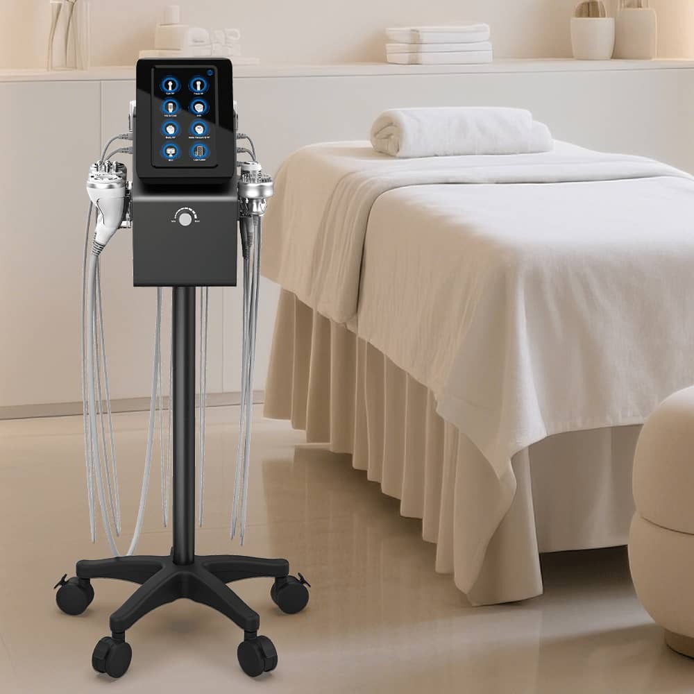 Pro 9 in 1 Beauty Machine Body Massage Facial Skin Care For Salon Clinic Spa Use