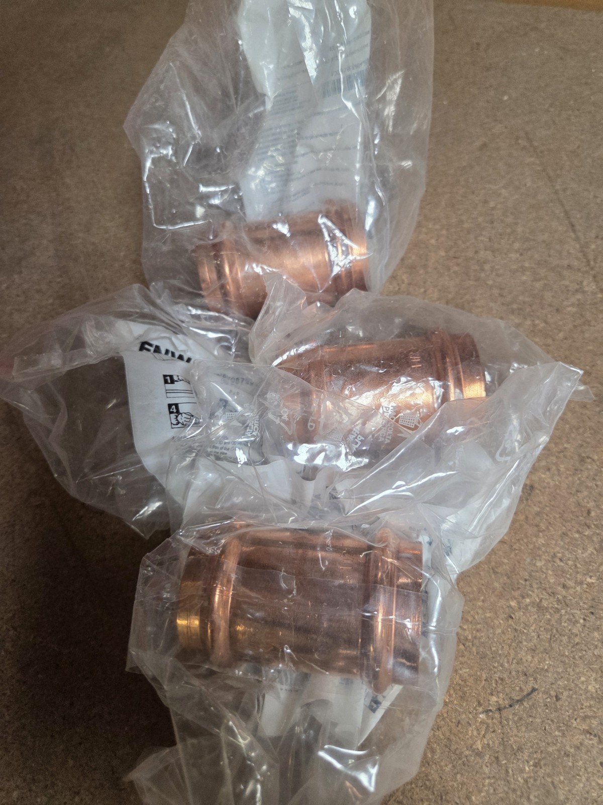 1-1/2″ ProPress Copper SLIP Coupling No-Stop – FNW Pro Press