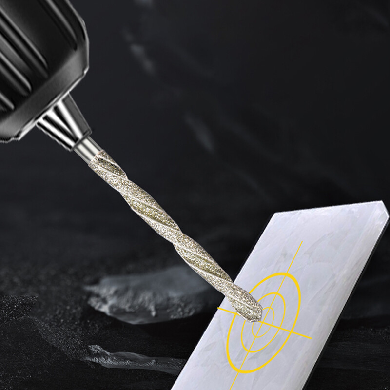 Diamond Coated Twist Drill Bits 0.8mm 1mm 1.2mm 1.5mm 2mm 2.5mm 3mm 3.5mm 4mm