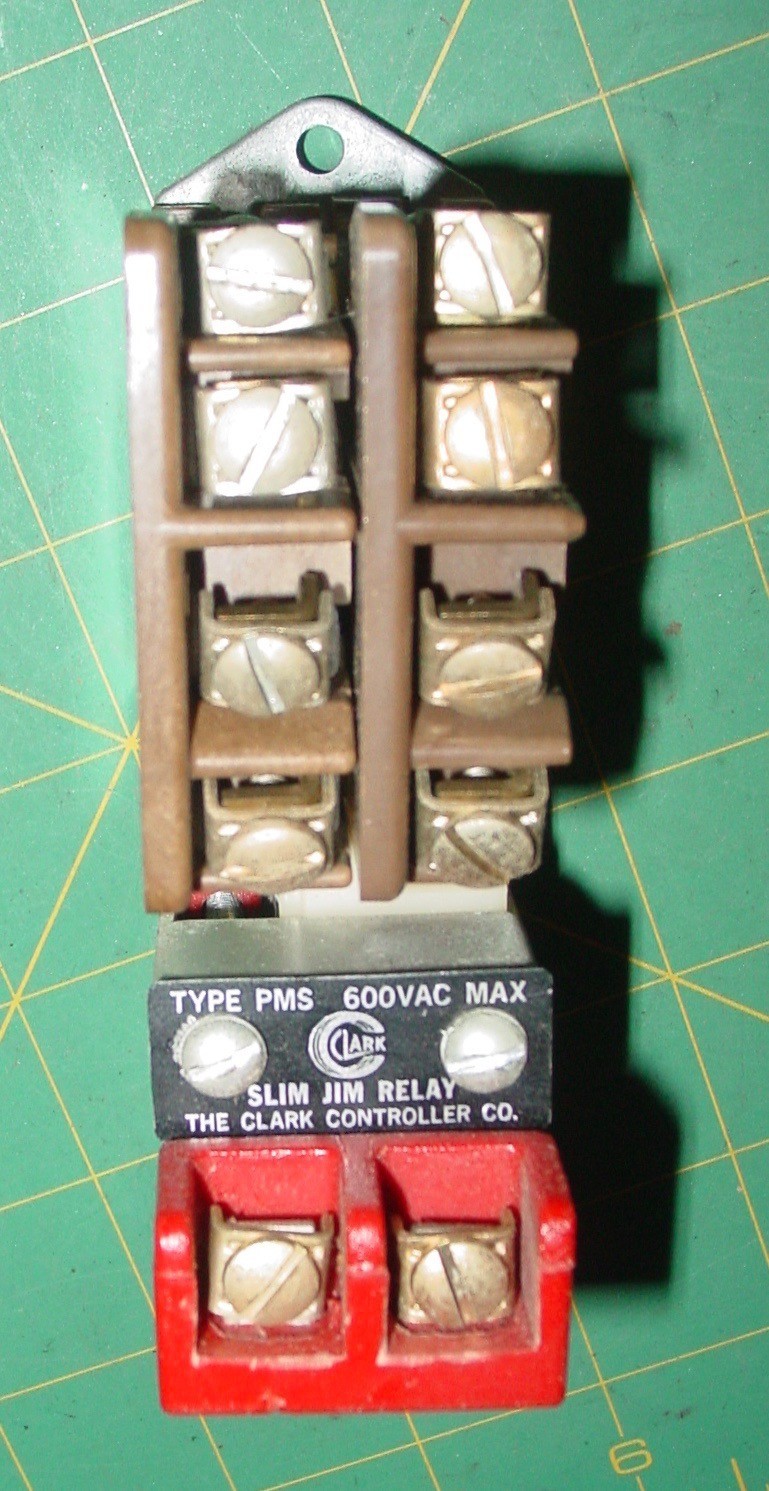 Clark Control 7305 TYPE PMS SLIM JIM RELAY TB-139-1 Untested Spare Parts Supply