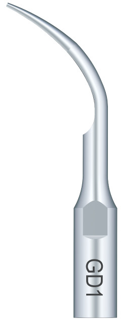 DTE Dental Ultrasonic Scaler Scaling Tips GD1 5pc/pk Fit NSK & Satelec Scaler