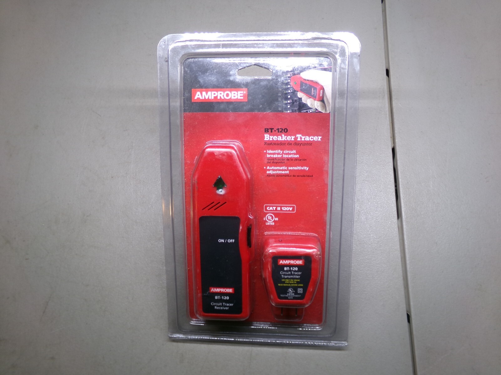 AMPROBE BT-120 CIRCUIT BREAKER TRACER 120V
