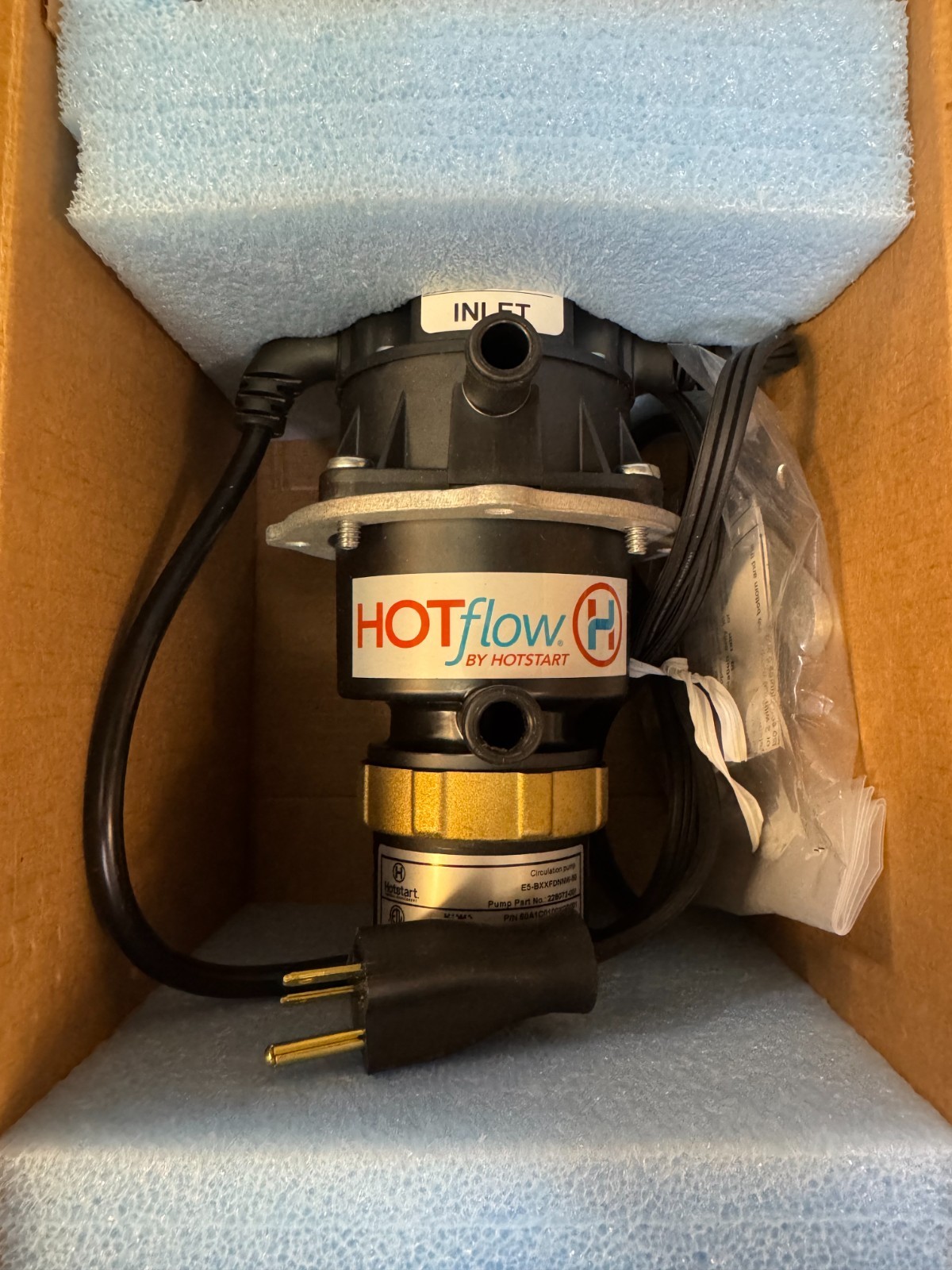 Hotstart CTM25110-N00 Hotflow CTM25110-N00 Engine Block Heater 2500W 120V ⭐NEW⭐