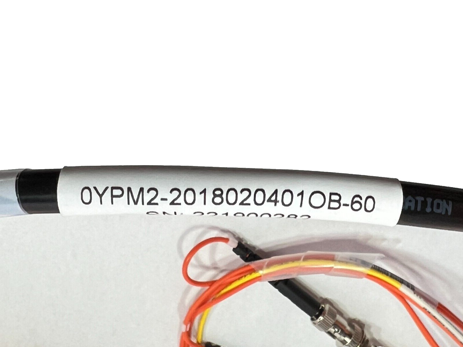 Amphenol FSI MIL-SPEC FS4H8000 Fiber Optic TFOCA-II Jam Nut Receptacle Assembly