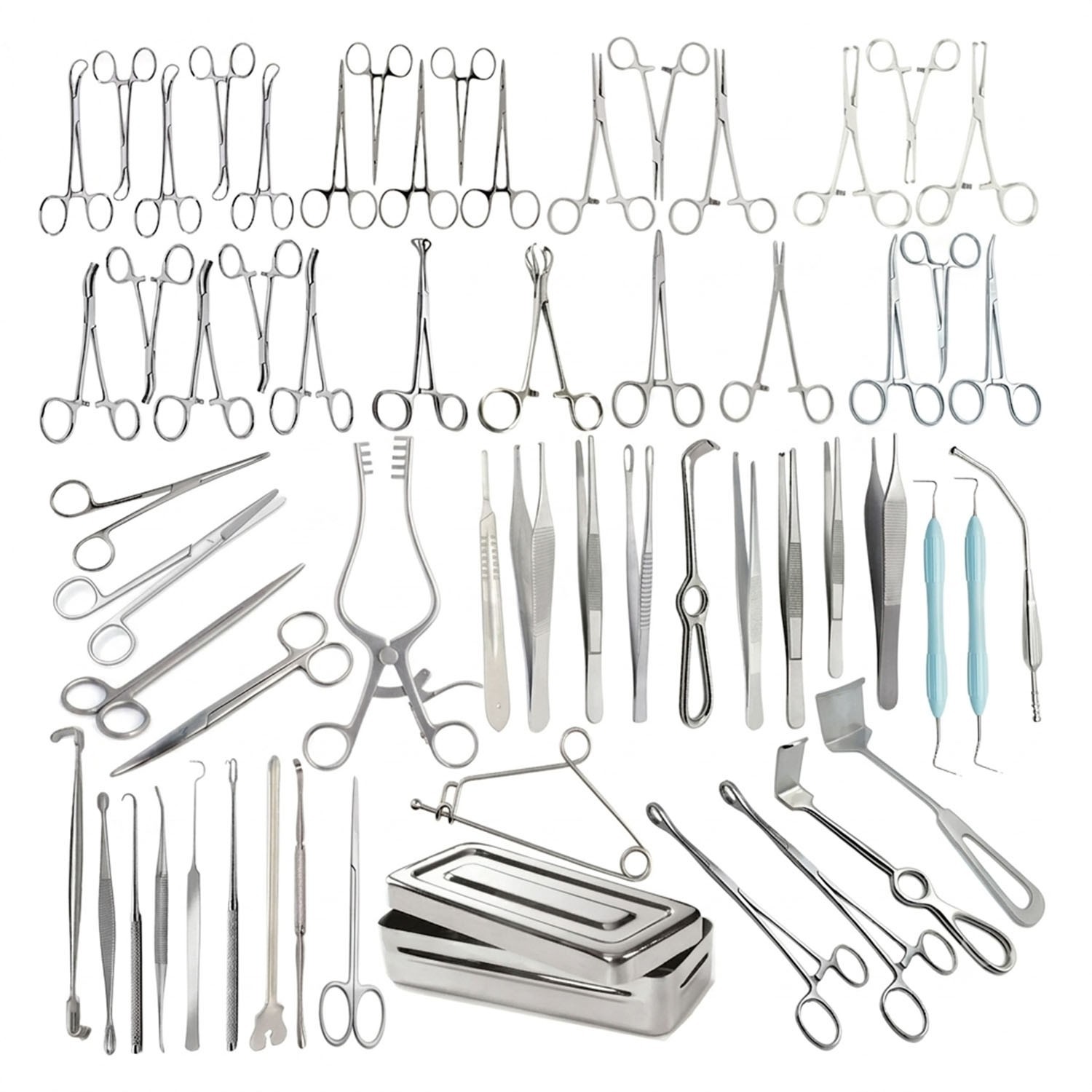 General Surgery Instruments Set of 65 Pcs For Surgery Set Surgical Instr DS-2350