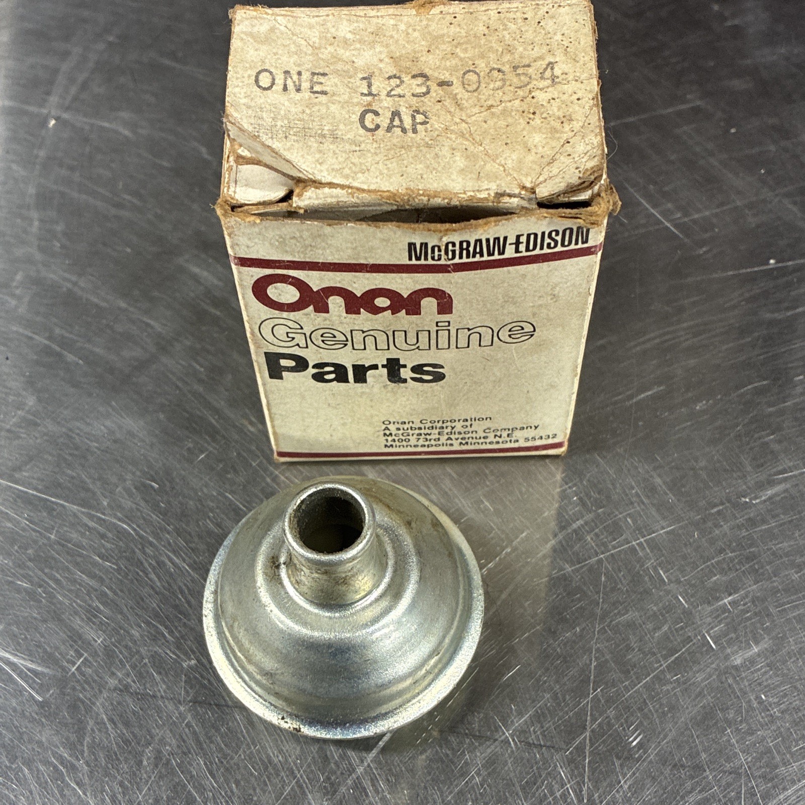 Onan Genuine Parts Cap Equipment Type ONE 123-0854 MPN 123-0854