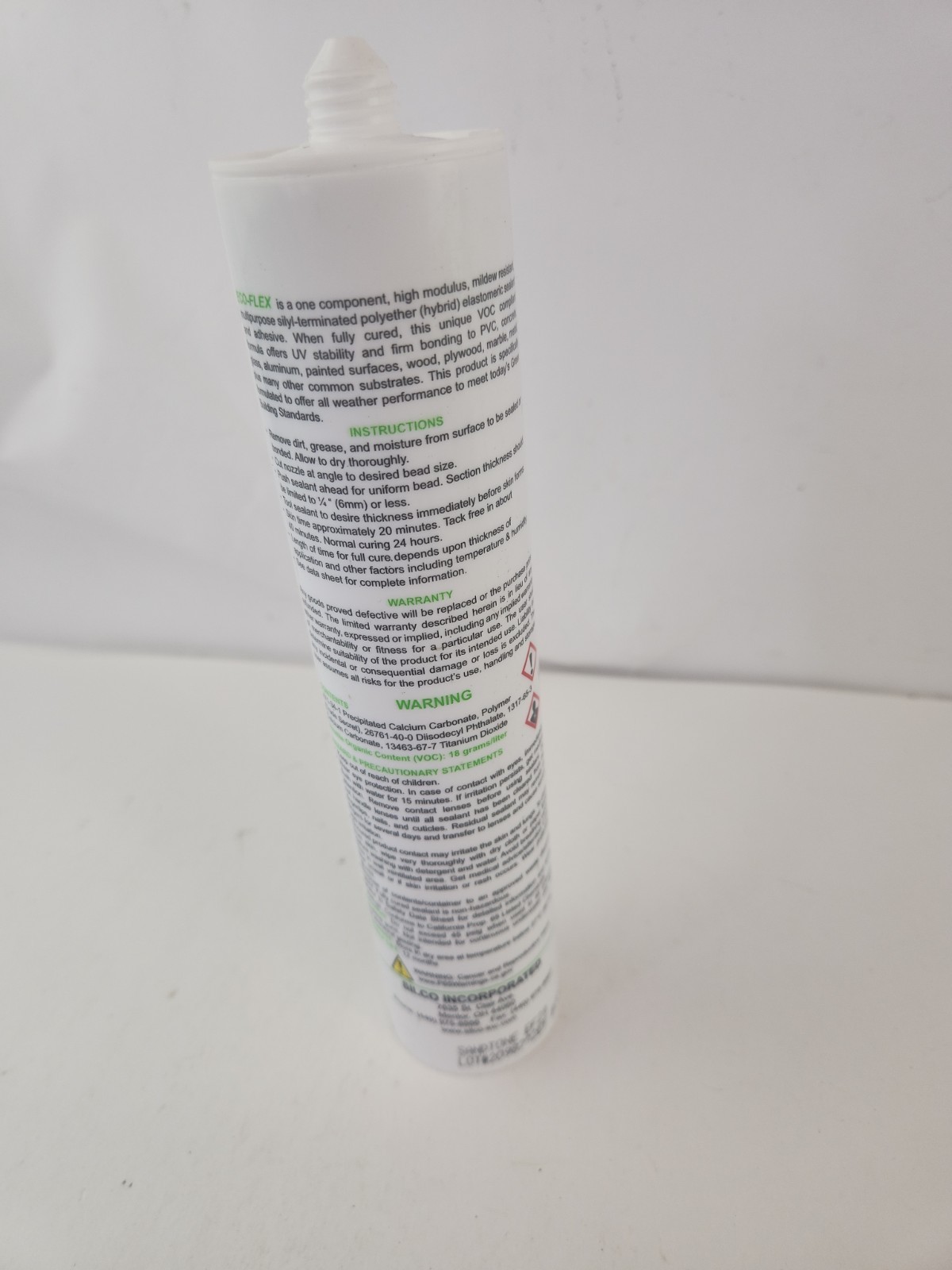 Eco-Flex Sandtone EF-9500 Advanced Hybrid Sealant Adhesive 10.3oz Set Of 12.